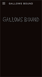 Mobile Screenshot of gallowsbound.com
